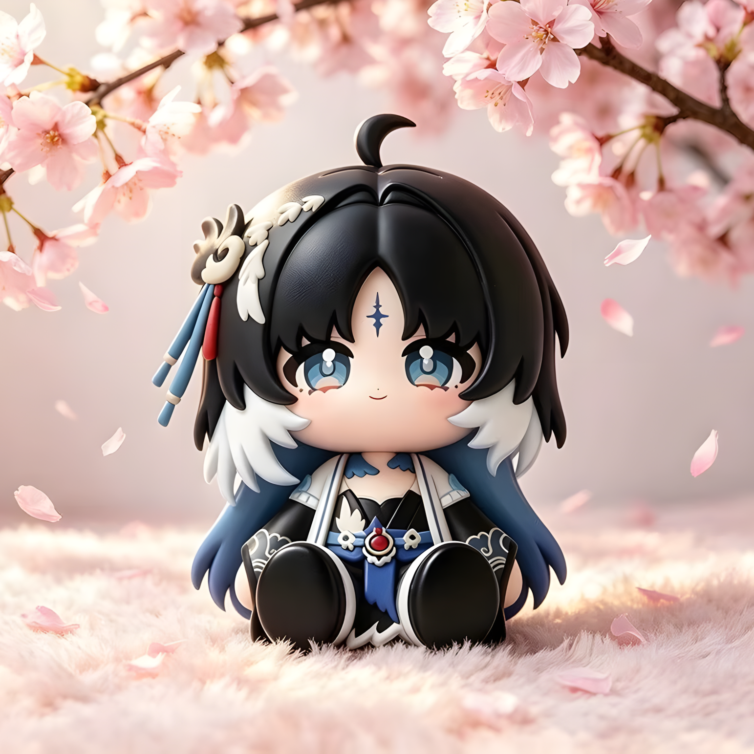 Yangyang Xuanling – Wuthering Waves Anime Figure | Kawaii Desk Decor 7cm