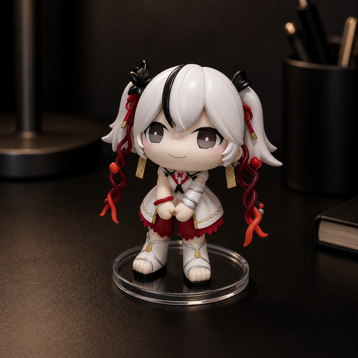 Camellya Chibi Figure – Wuthering Waves Collectible (13cm Anime Statue)