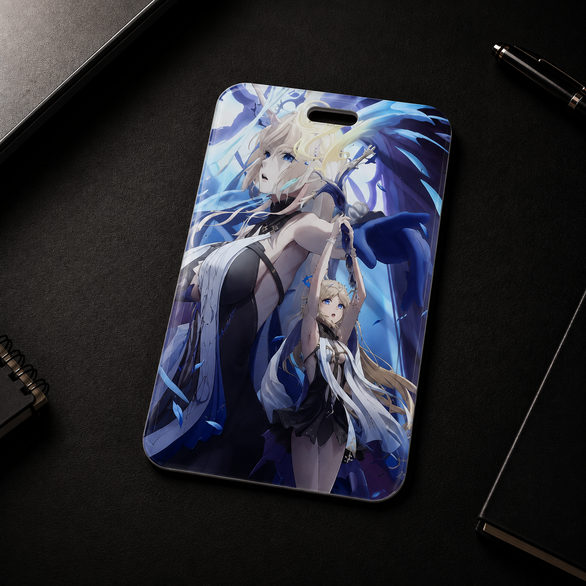 Cartethyia Lanyard – Wuthering Waves Anime ID Card Holder