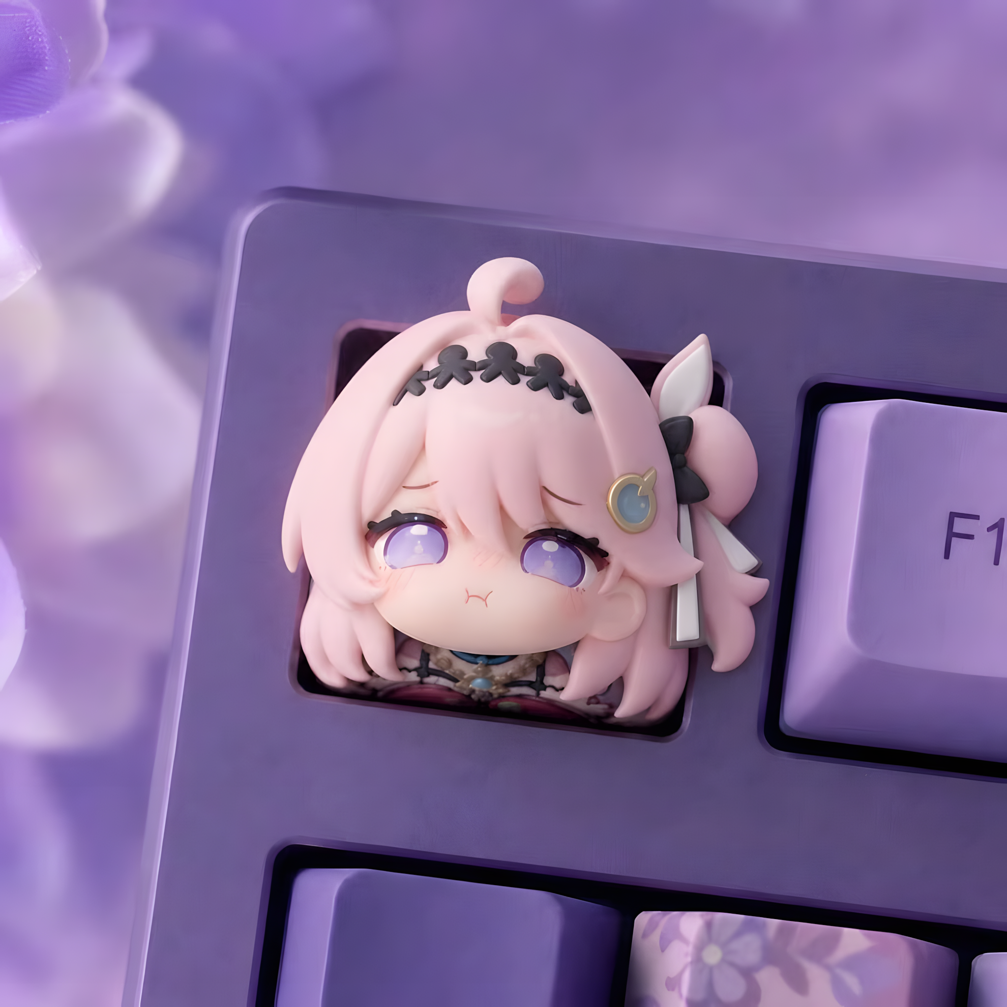 Wuthering Waves Artisan Keycap – Chibi Style Custom Keycap for Mechanical Keyboard (Cute Aesthetic)