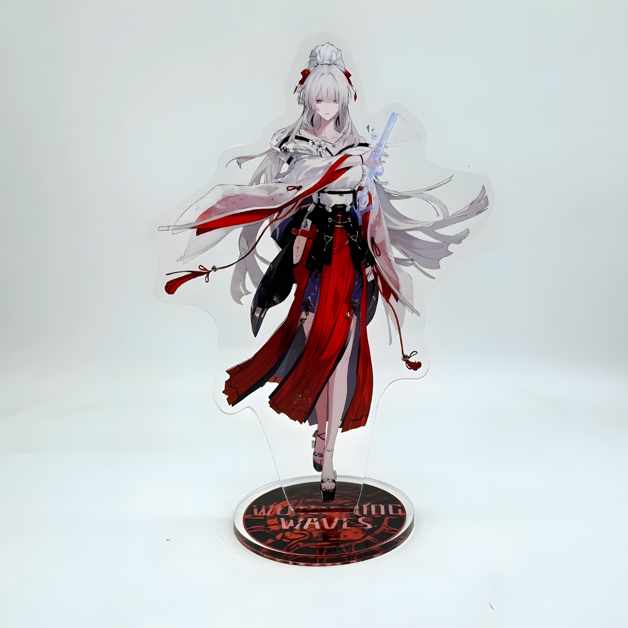 Wuthering Waves Acrylic Stand – Anime Character Display Figure (Augusta / Chisa / Carlotta & More)
