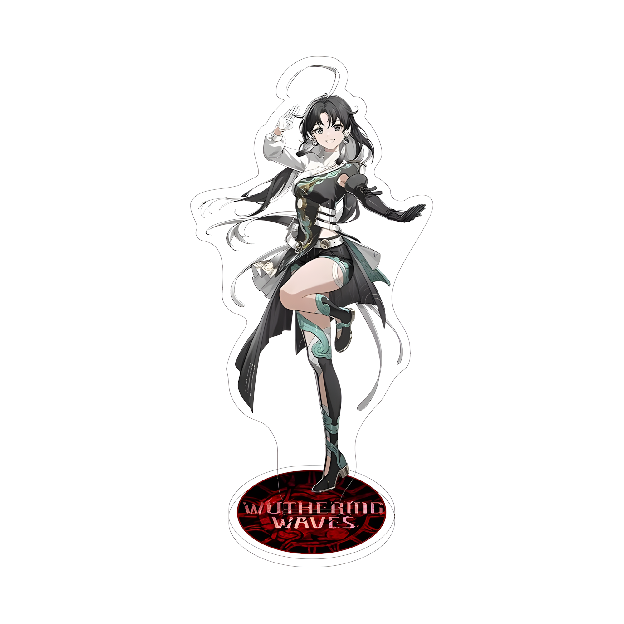 Wuthering Waves Acrylic Stand – Anime Character Display Figure (Augusta / Chisa / Carlotta & More)