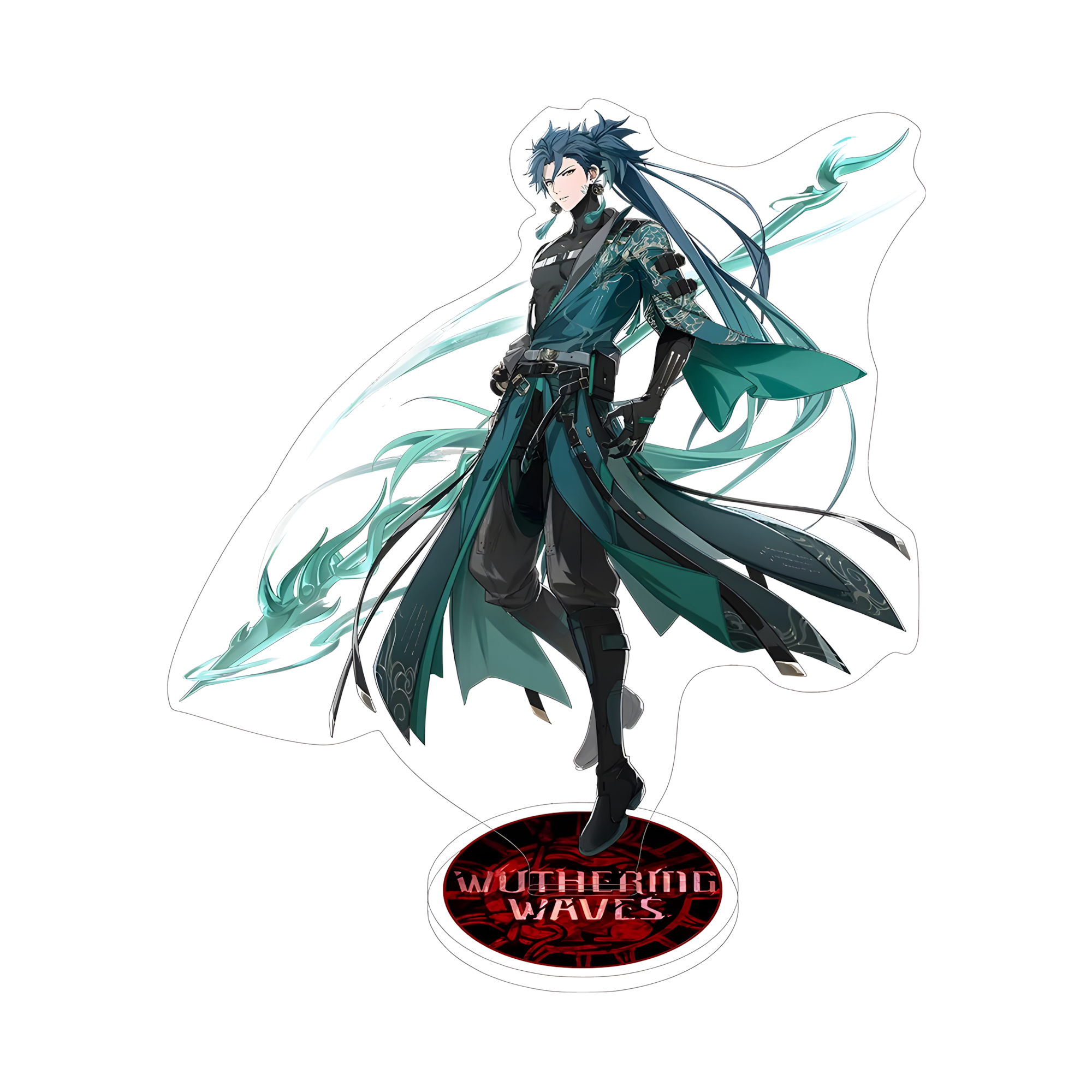 Wuthering Waves Acrylic Stand – Anime Character Display Figure (Augusta / Chisa / Carlotta & More)