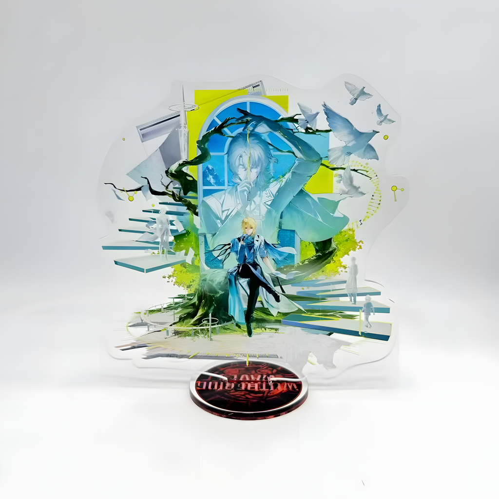 Wuthering Waves Acrylic Stand – Anime Character Display Figure (Augusta / Chisa / Carlotta & More)