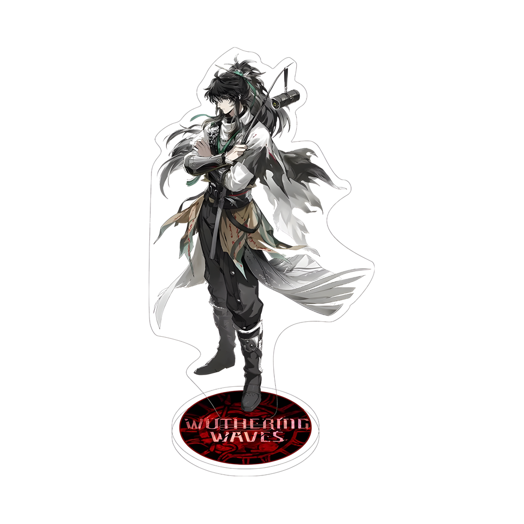Wuthering Waves Acrylic Stand – Anime Character Display Figure (Augusta / Chisa / Carlotta & More)