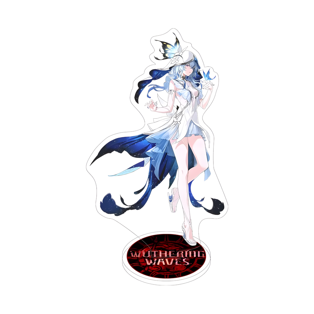 Wuthering Waves Acrylic Stand – Anime Character Display Figure (Augusta / Chisa / Carlotta & More)