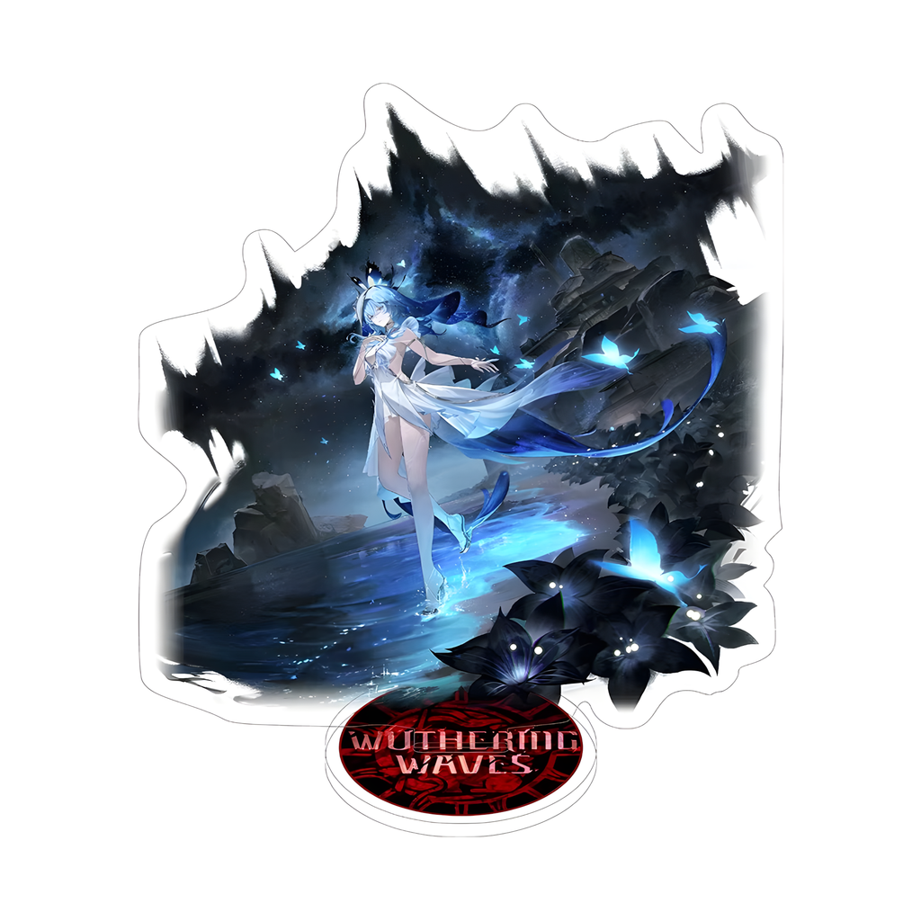 Wuthering Waves Acrylic Stand – Anime Character Display Figure (Augusta / Chisa / Carlotta & More)