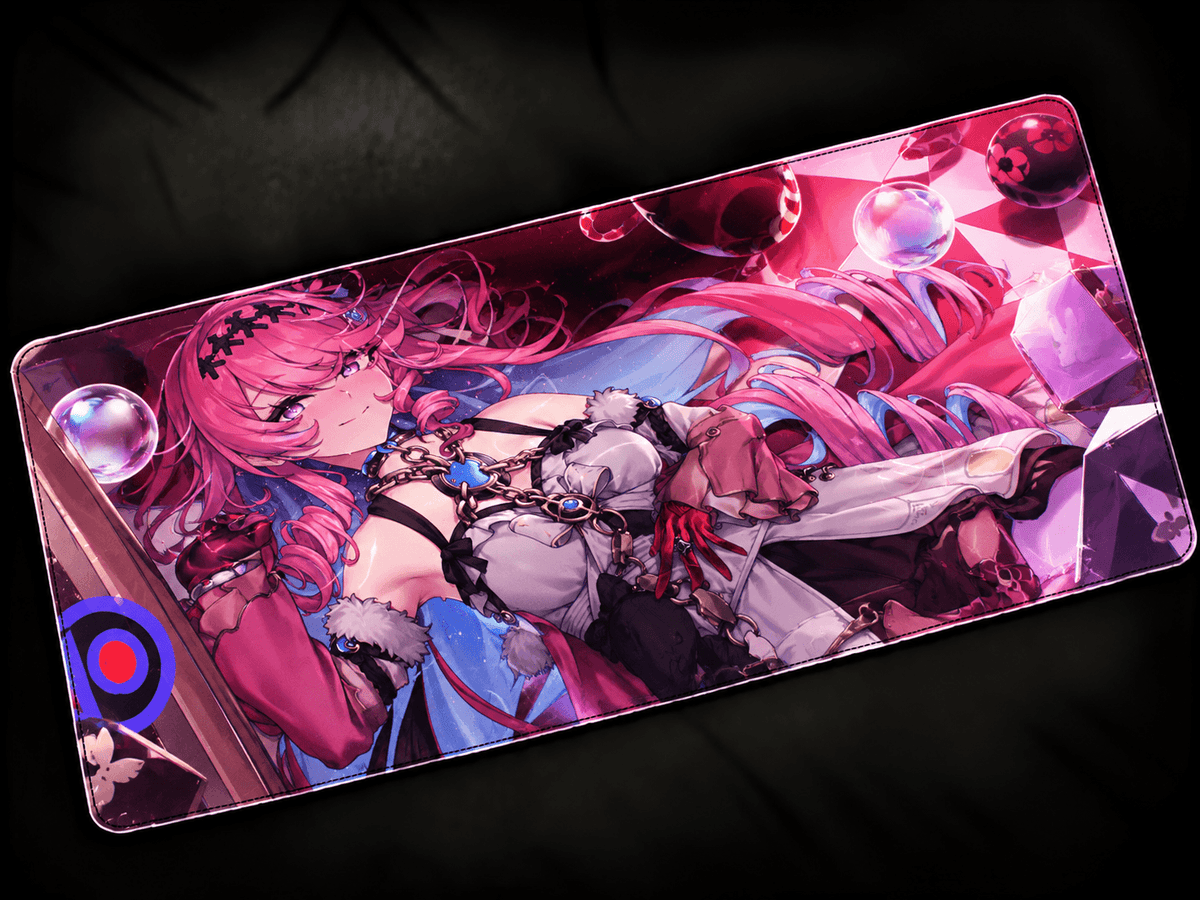 Denia Wuthering Waves anime desk mat colorful XXL gaming mousepad large keyboard pad aesthetic desk setup