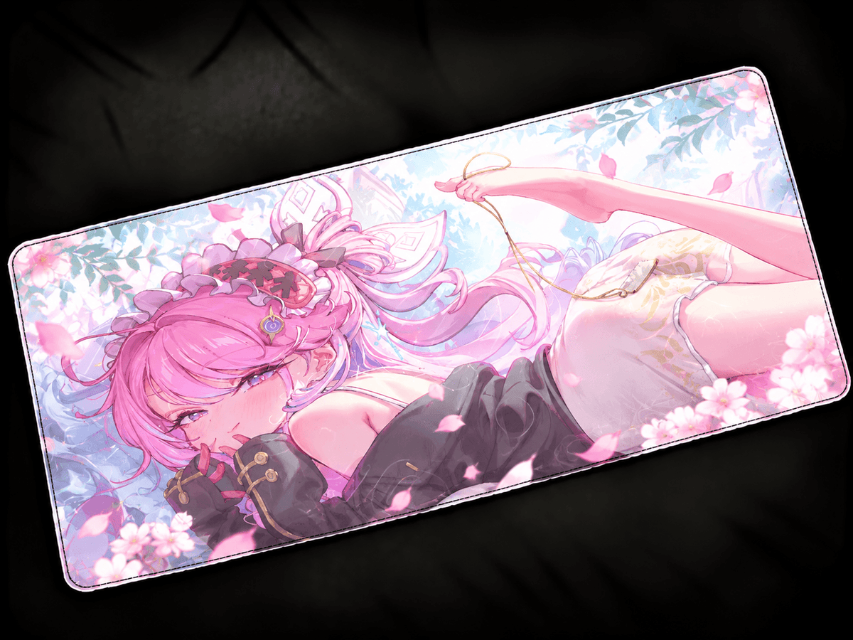 Denia Wuthering Waves anime desk mat colorful XXL gaming mousepad large keyboard pad aesthetic desk setup