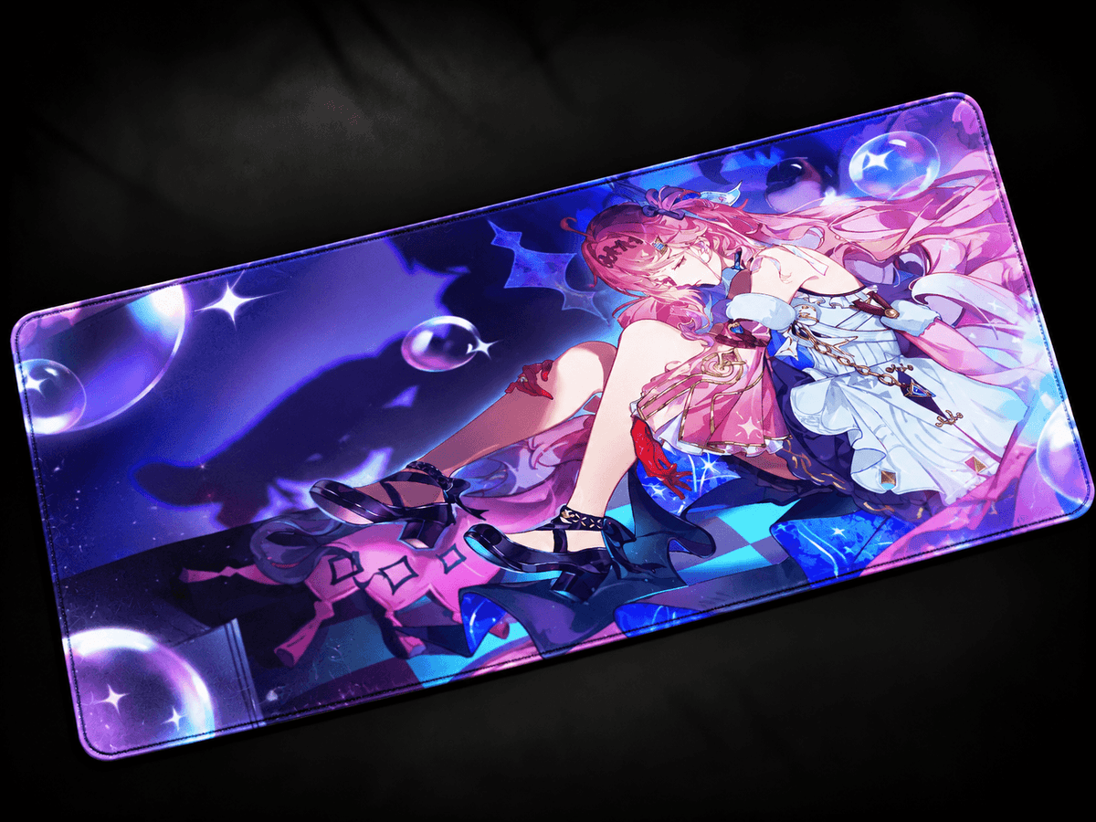 Denia Wuthering Waves anime desk mat colorful XXL gaming mousepad large keyboard pad aesthetic desk setup