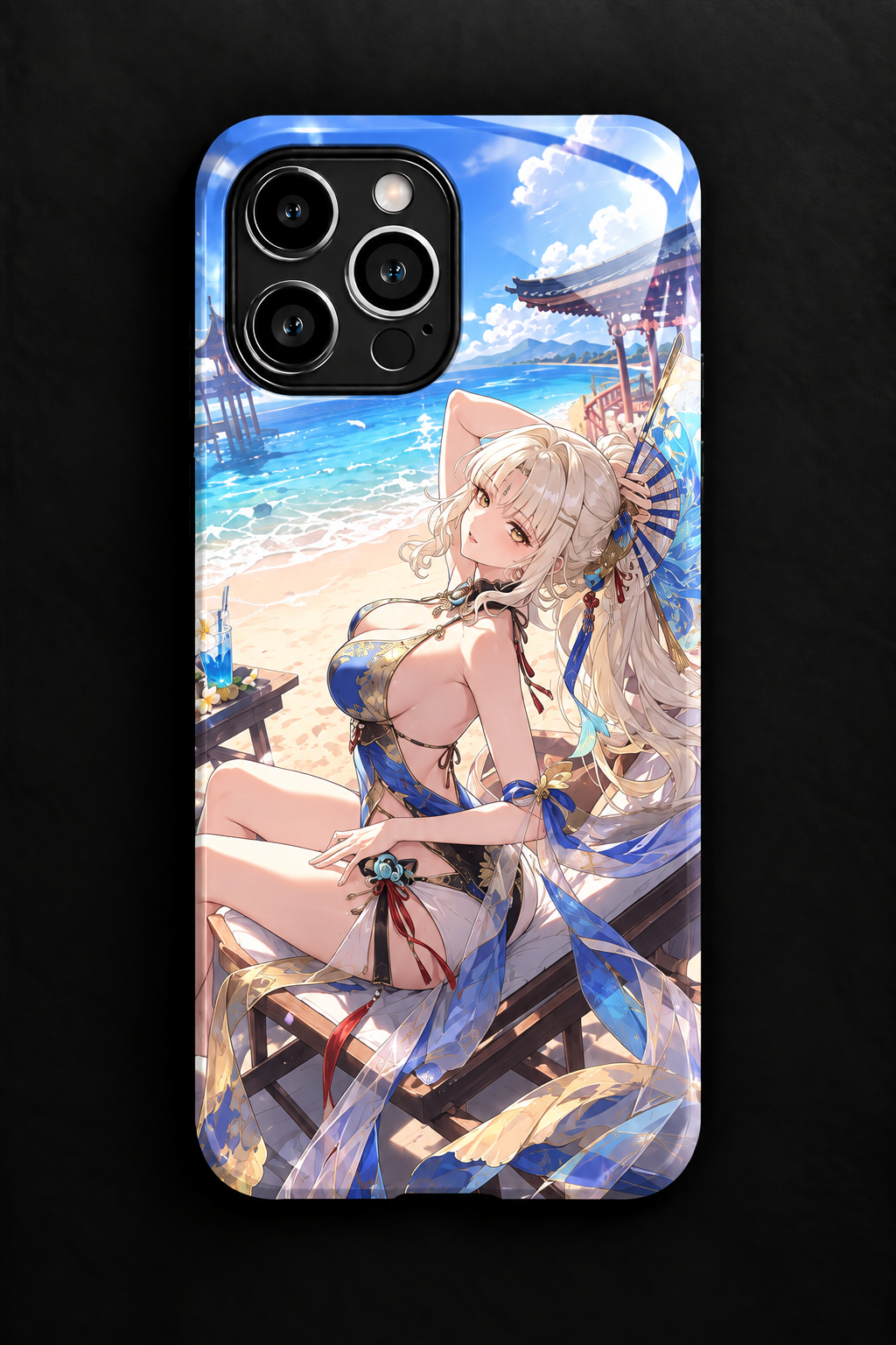 Wuthering Waves Suisui iPhone Case MagSafe Anime Cover iPhone 1 12 13 14 15 16 17 Pro Max Glass Case
