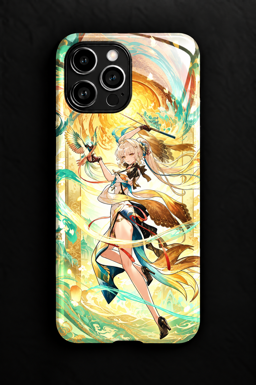 Wuthering Waves Suisui iPhone Case MagSafe Anime Cover iPhone 1 12 13 14 15 16 17 Pro Max Glass Case