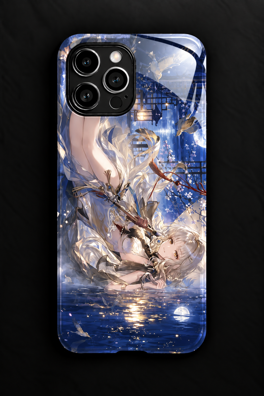 Wuthering Waves Suisui iPhone Case MagSafe Anime Cover iPhone 1 12 13 14 15 16 17 Pro Max Glass Case