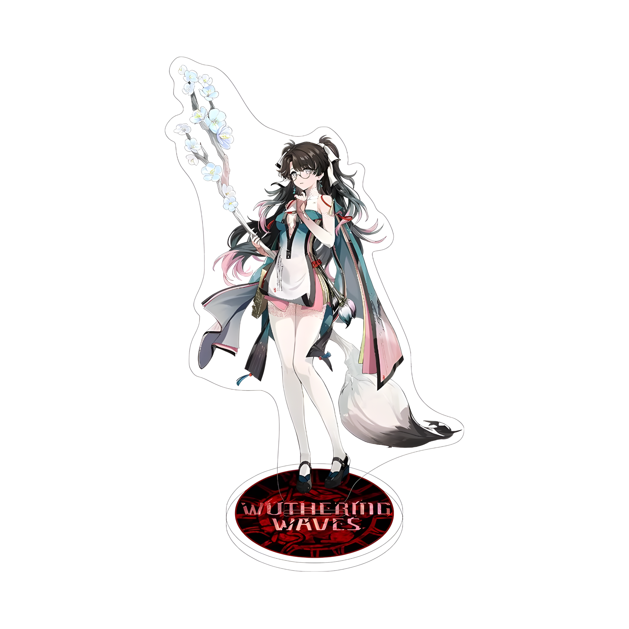 Wuthering Waves Acrylic Stand – Anime Character Display Figure (Augusta / Chisa / Carlotta & More)