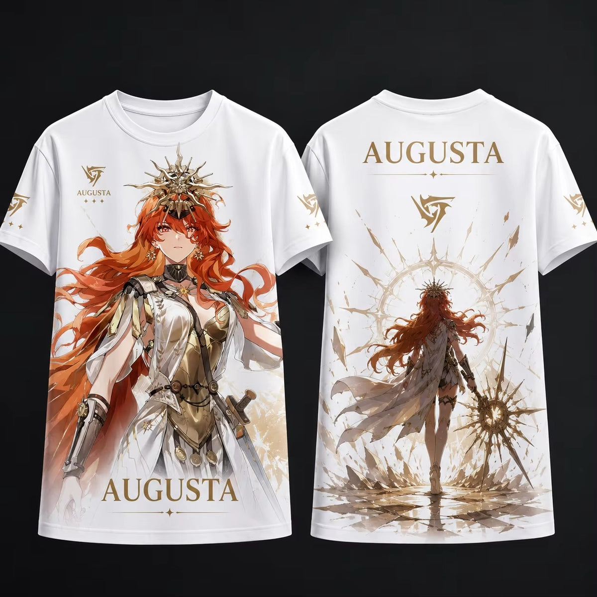 Wuthering Waves T-Shirt – Anime Graphic Tee (Zani, Jinshi, Shorekeeper & More)