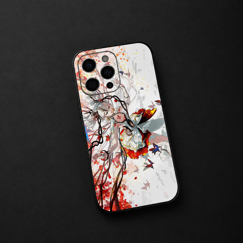 Camellya Wuthering Waves iPhone Case – Aesthetic Anime Glass Cover (Shockproof & Slim Fit)