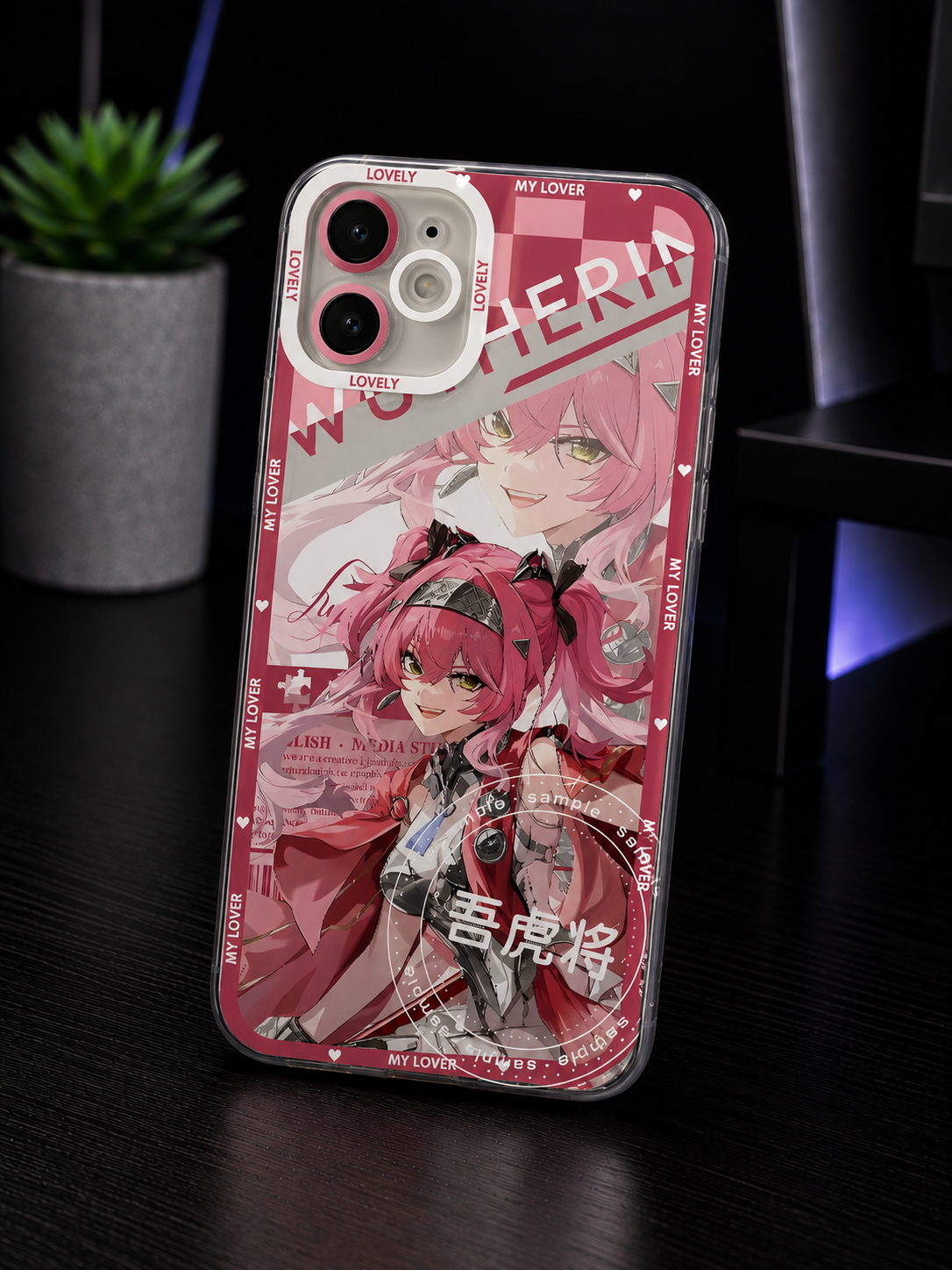 Lupa iPhone Case – Wuthering Waves Anime Phone Case (iPhone 12–16)