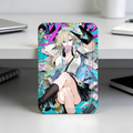 Tarjetero de identificación de anime Wuthering Waves Lynae Lanyard