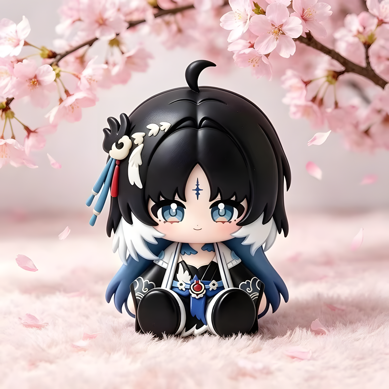 Yangyang Xuanling – Wuthering Waves Anime Figure | Kawaii Desk Decor 7cm