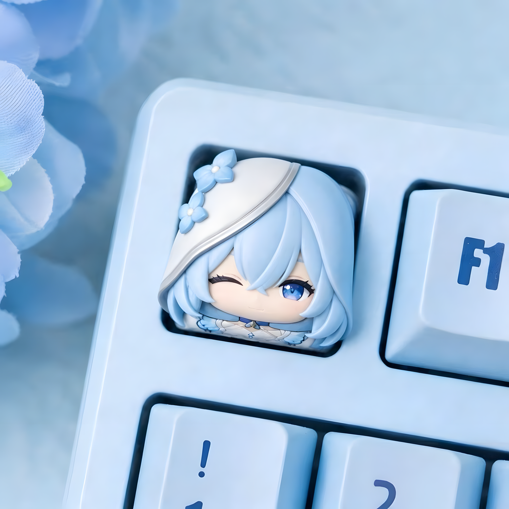Wuthering Waves Artisan Keycap – Chibi Style Custom Keycap for Mechanical Keyboard (Cute Aesthetic)