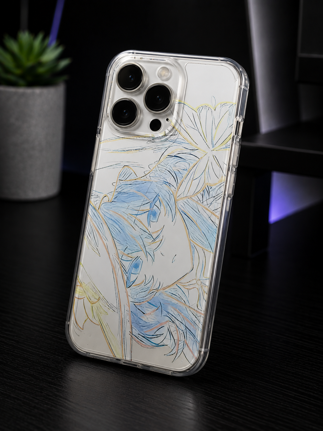 Shorekeeper / Phrolova iPhone Case – Wuthering Waves Anime Phone Case (iPhone 7–17 Pro Max)
