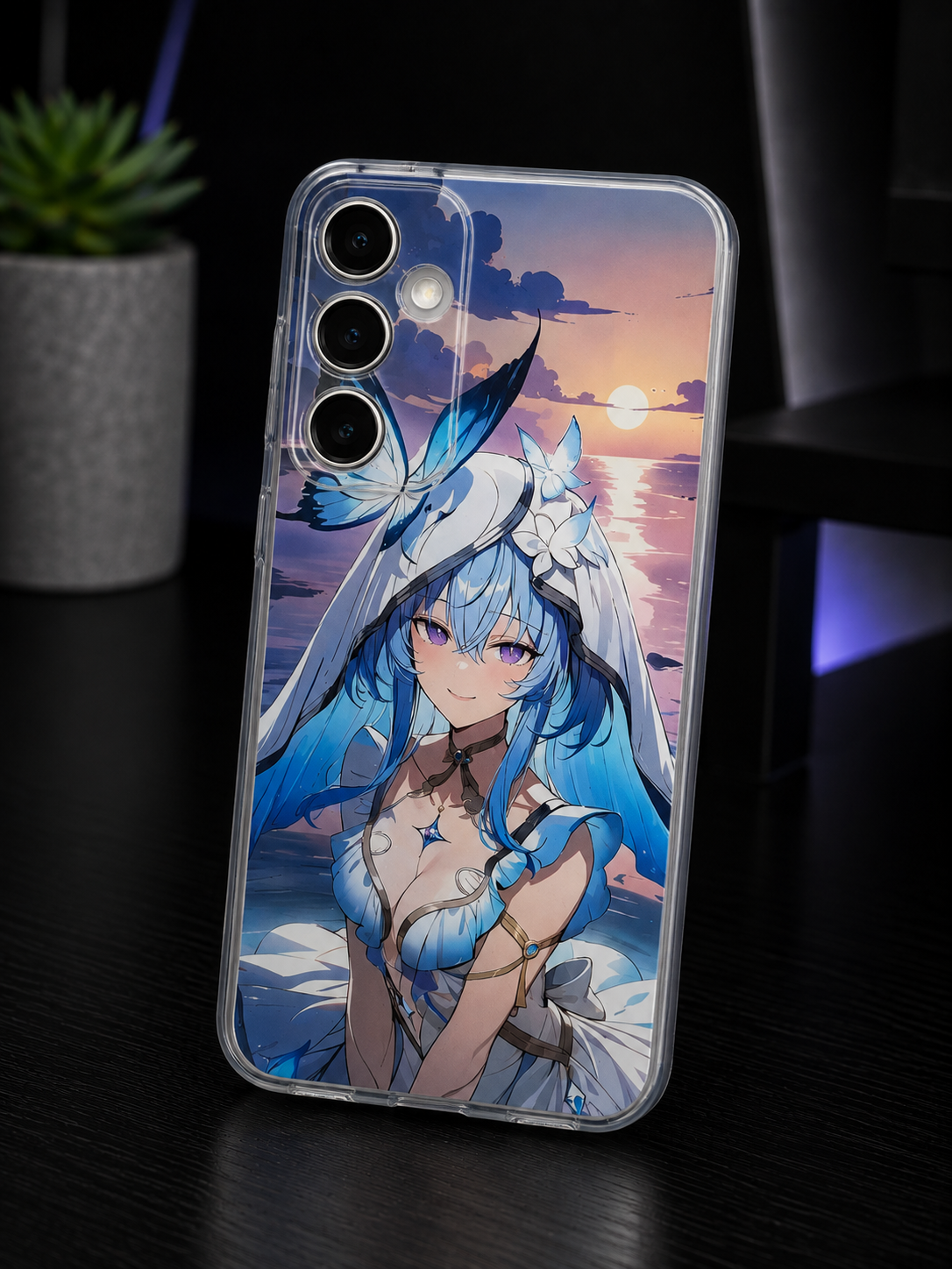 Shorekeeper Samsung Phone Case – Wuthering Waves Anime Case (S21–S25)