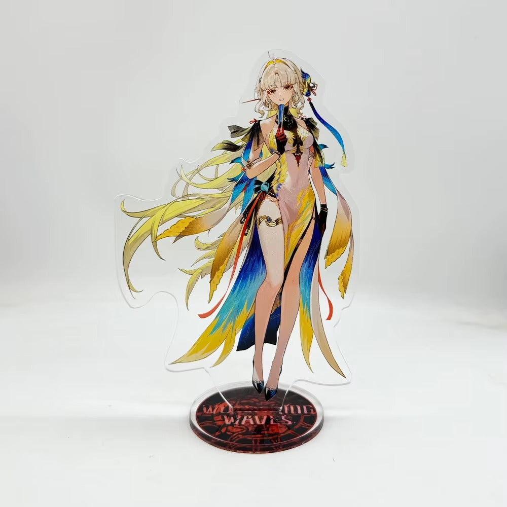 Wuthering Waves Acrylic Stand – Anime Character Display Figure (Version 3.5+ All Resonators)