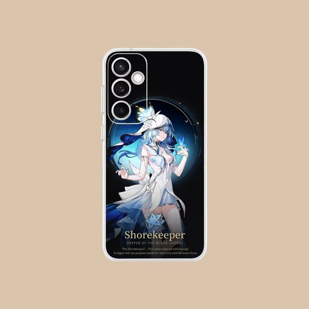 Shorekeeper Samsung Phone Case – Wuthering Waves Anime Case (S21–S25)