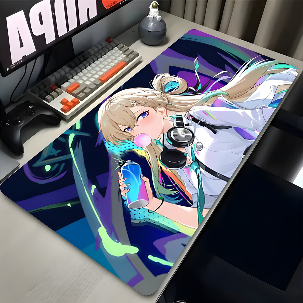 Wuthering Waves Lynae Desk Mat – XL Anime Gaming Mousepad | Non-Slip Aesthetic Keyboard Pad