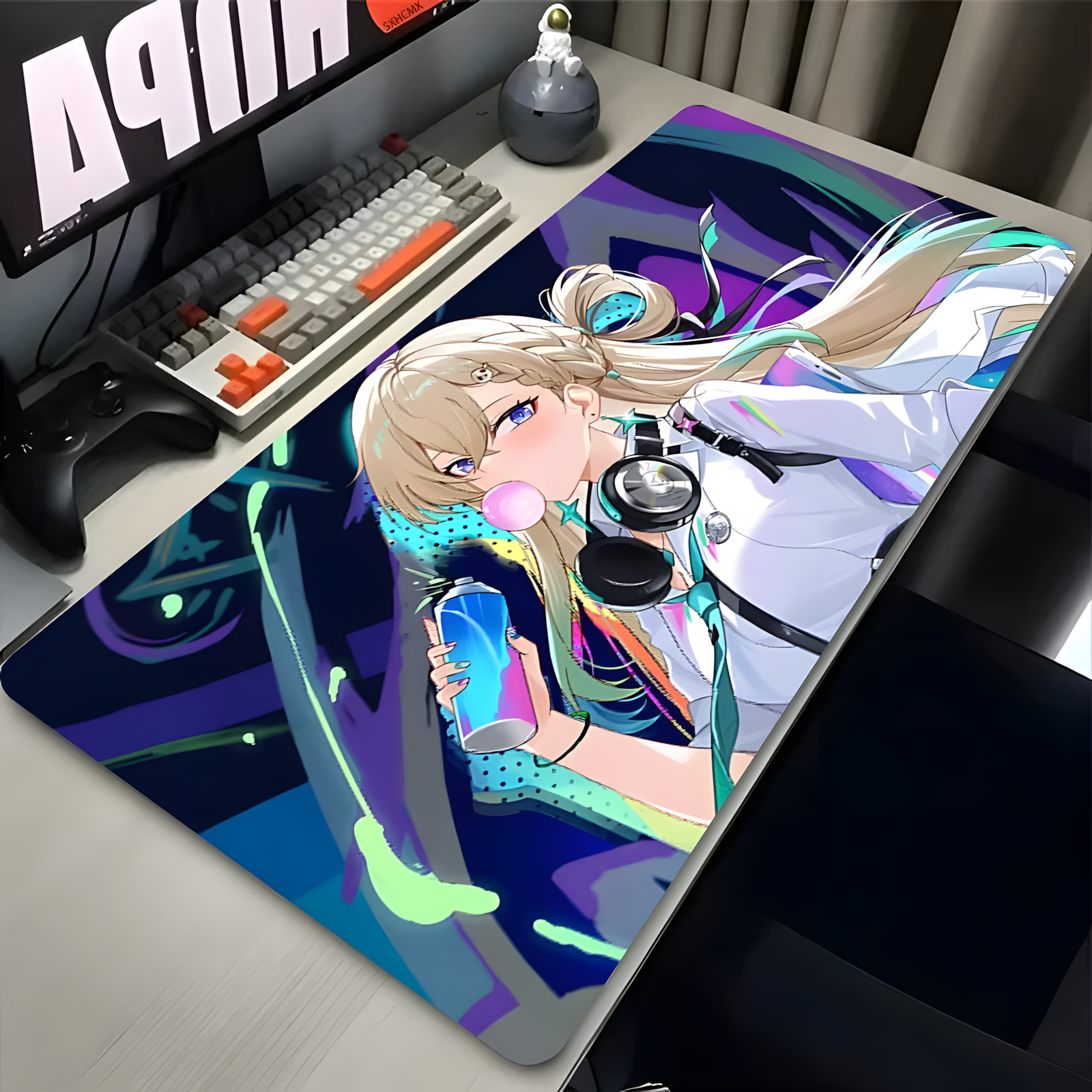 Wuthering Waves Lynae Desk Mat – XL Anime Gaming Mousepad | Non-Slip Aesthetic Keyboard Pad