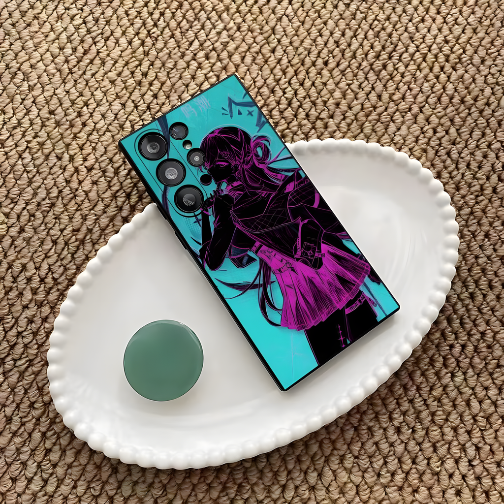 Wuthering Waves Phone Case – Lynae Anime Design | Shockproof Soft Cover for Samsung Galaxy S Series (S20–S26 Ultra)
