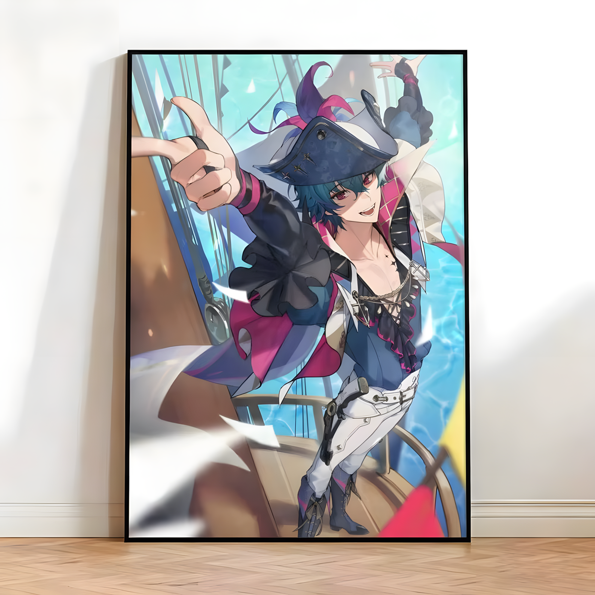Wuthering Waves Jiyan / Brant Anime Poster – Waterproof Wall Art Print for Bedroom, Gaming Room & Decor