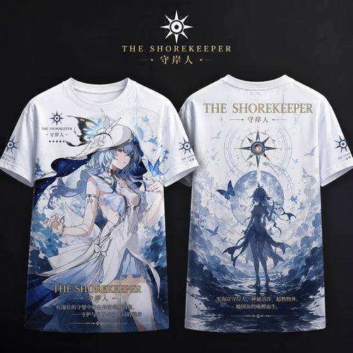 Cartethyia / Jinhsi / Shorekeeper / Changli / Zani Short Sleeved T-Shirt