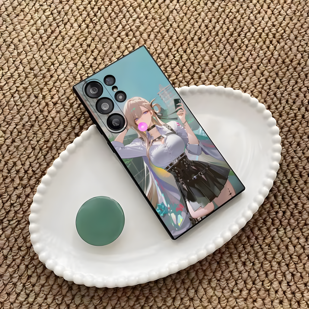 Wuthering Waves Phone Case – Lynae Anime Design | Shockproof Soft Cover for Samsung Galaxy S Series (S20–S26 Ultra)