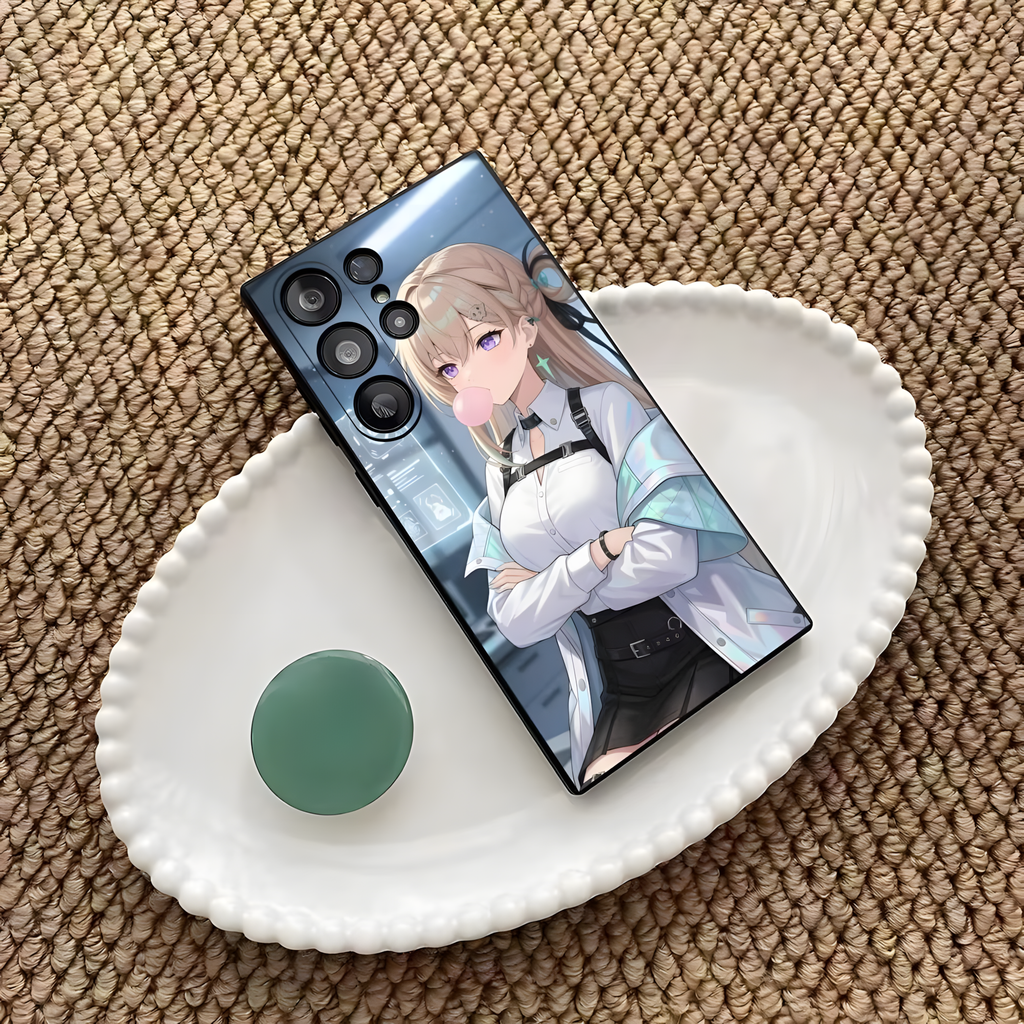 Wuthering Waves Phone Case – Lynae Anime Design | Shockproof Soft Cover for Samsung Galaxy S Series (S20–S26 Ultra)