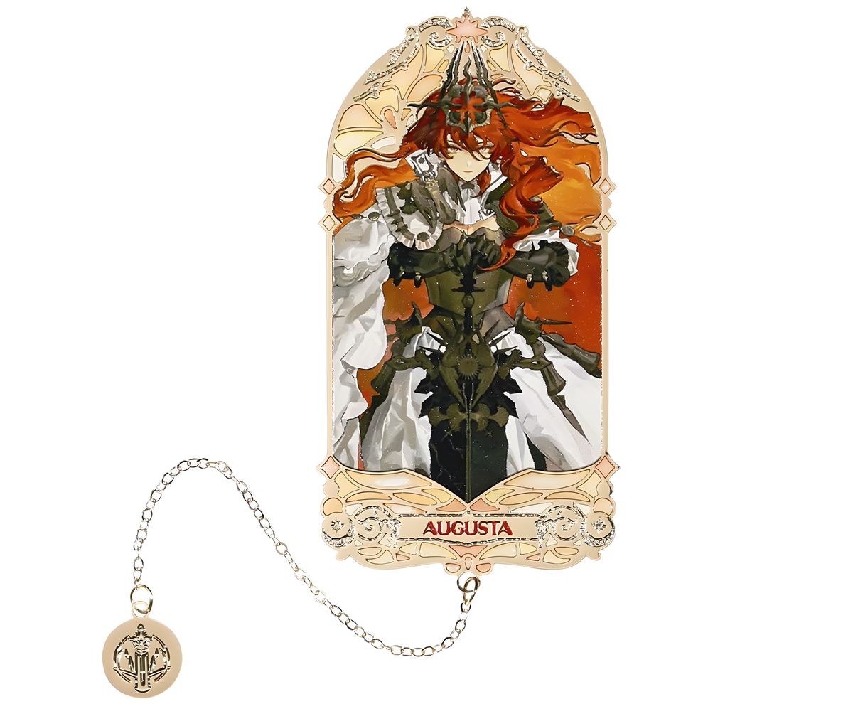 Wuthering Waves Brant / Cartethyia / Augusta / Iuno Metal Bookmark – Premium Anime Bookmark with Tassel | Durable Collector Gift for Readers & Fans