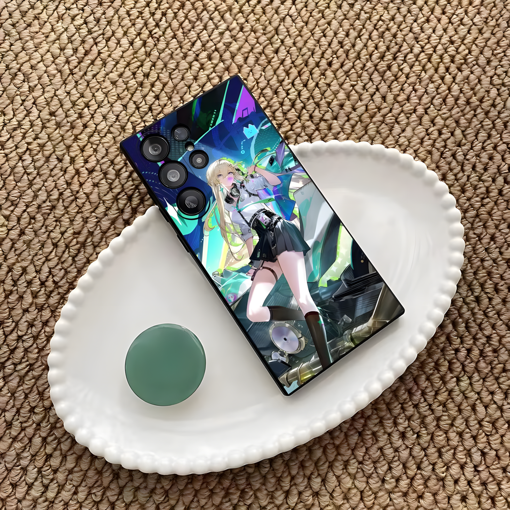 Wuthering Waves Phone Case – Lynae Anime Design | Shockproof Soft Cover for Samsung Galaxy S Series (S20–S26 Ultra)