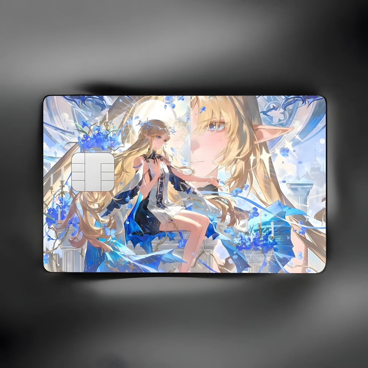 Wuthering Waves Cartethyia anime credit card skin sticker aesthetic card cover design