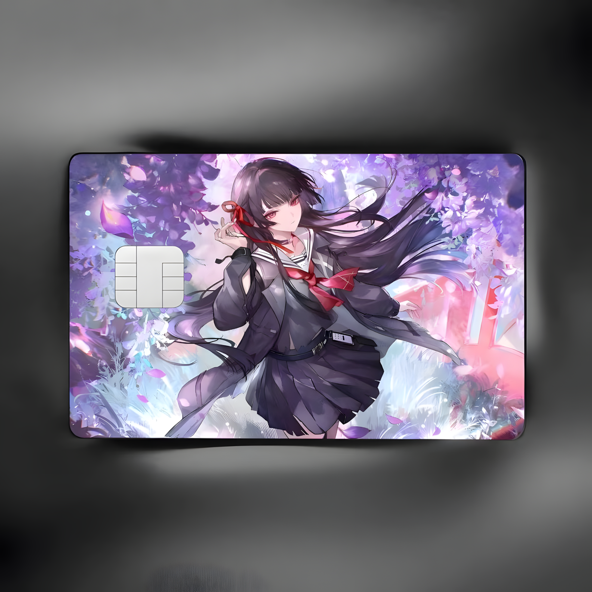 Wuthering Waves Chisa anime credit card skin sticker aesthetic card cover design