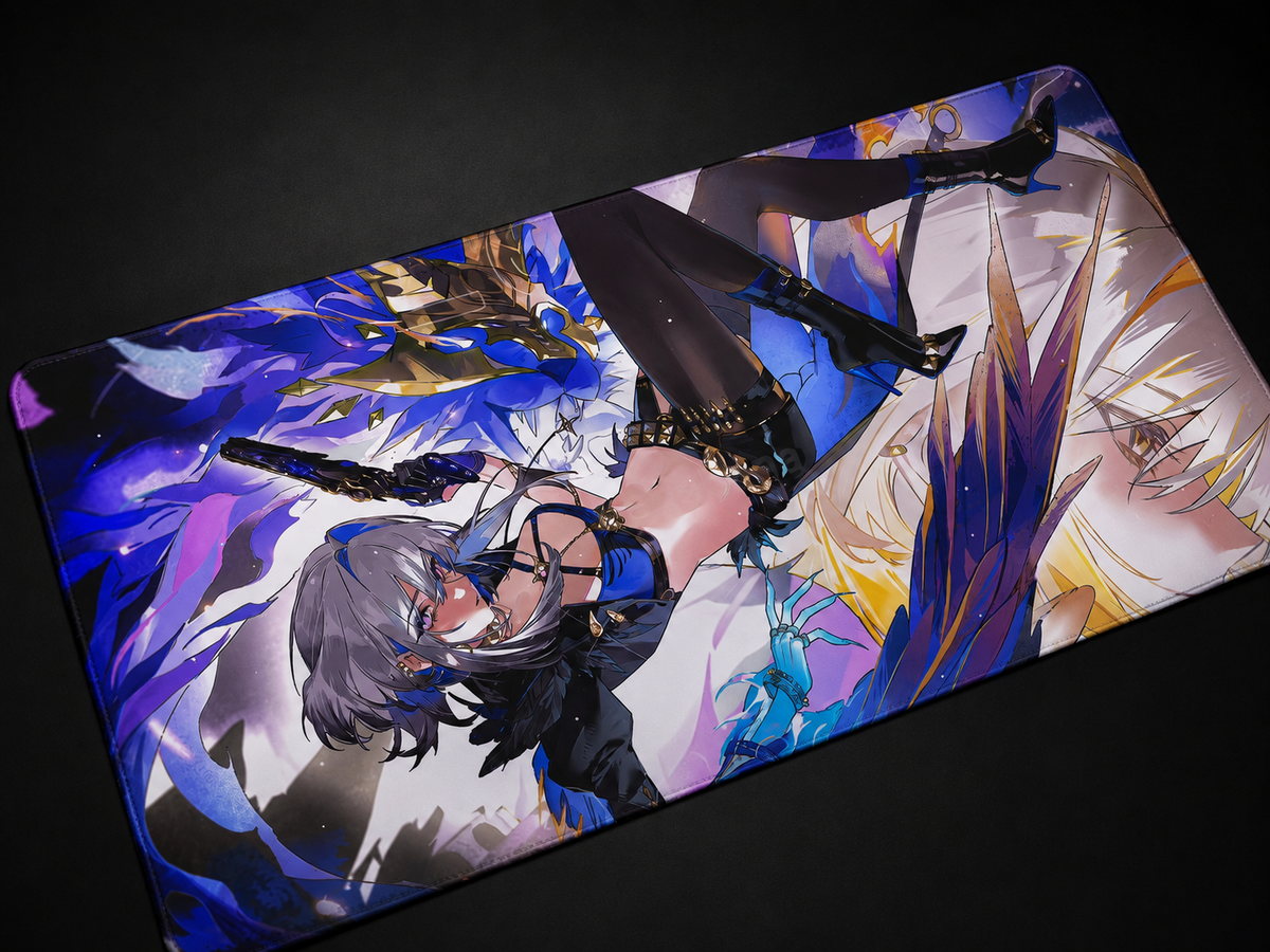 Wuthering Waves Galbrena Mouse Pad – Anime Gaming Desk Mat