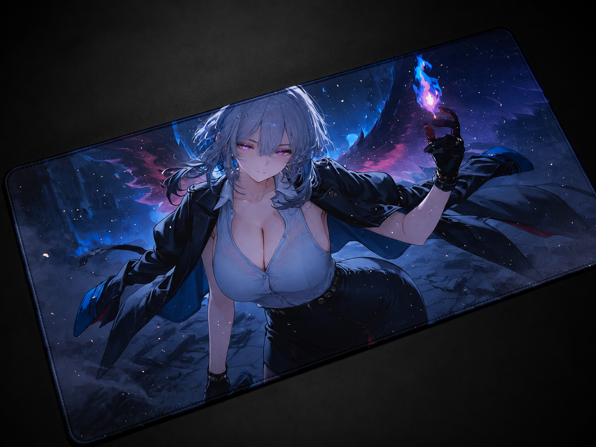 Wuthering Waves Galbrena Mouse Pad – Anime Gaming Desk Mat