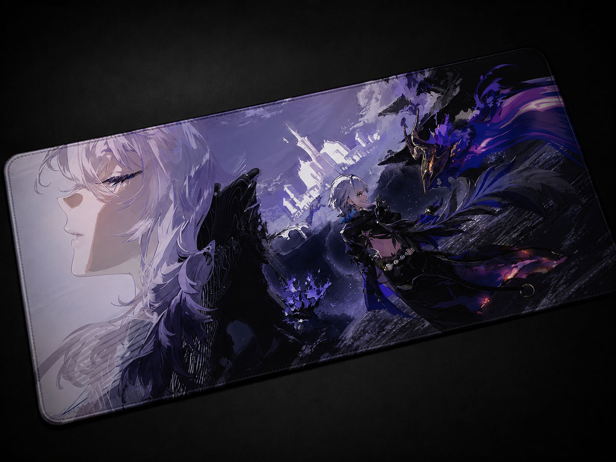 Wuthering Waves Galbrena Mouse Pad – Anime Gaming Desk Mat