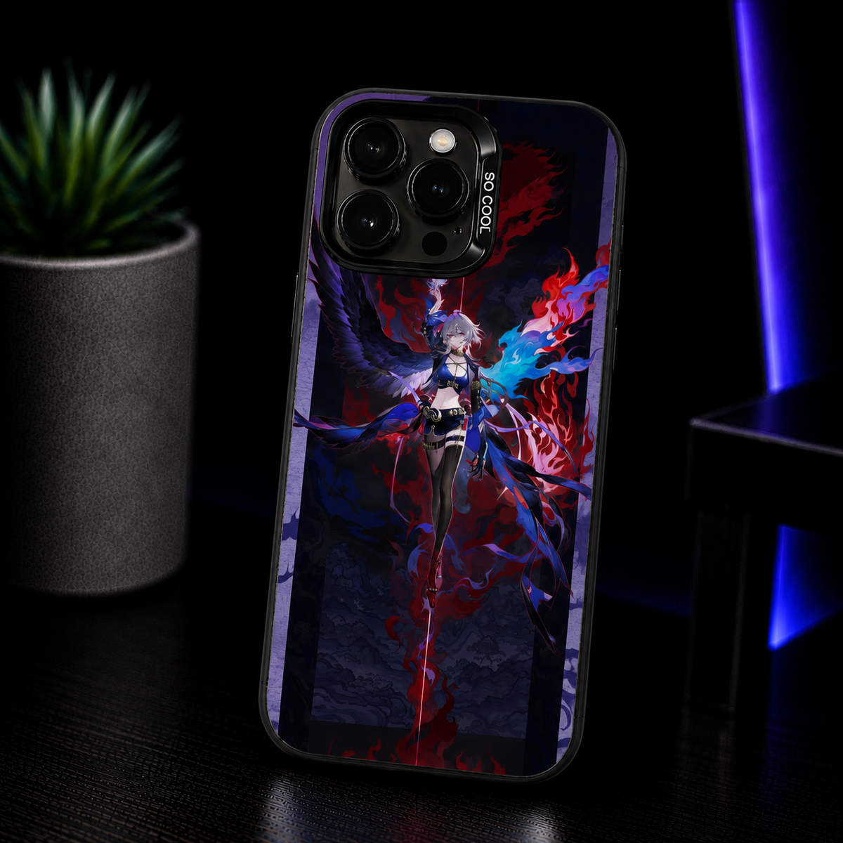 Wuthering Waves Galbrena iPhone Case – Anime Protective Phone Cover