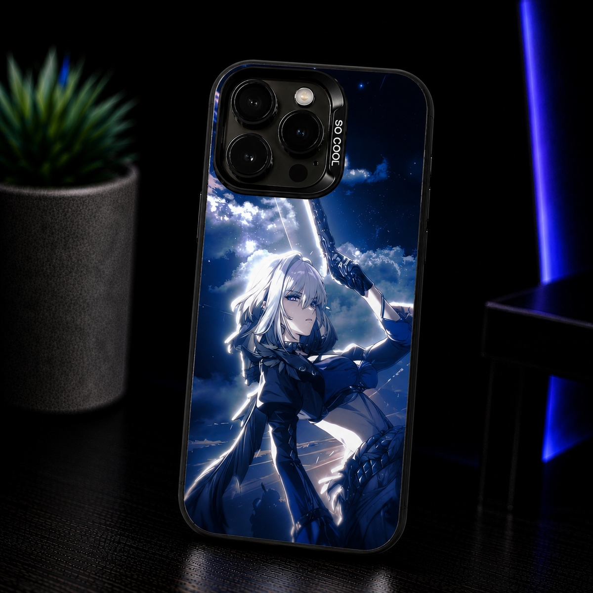 Wuthering Waves Galbrena iPhone Case – Anime Protective Phone Cover