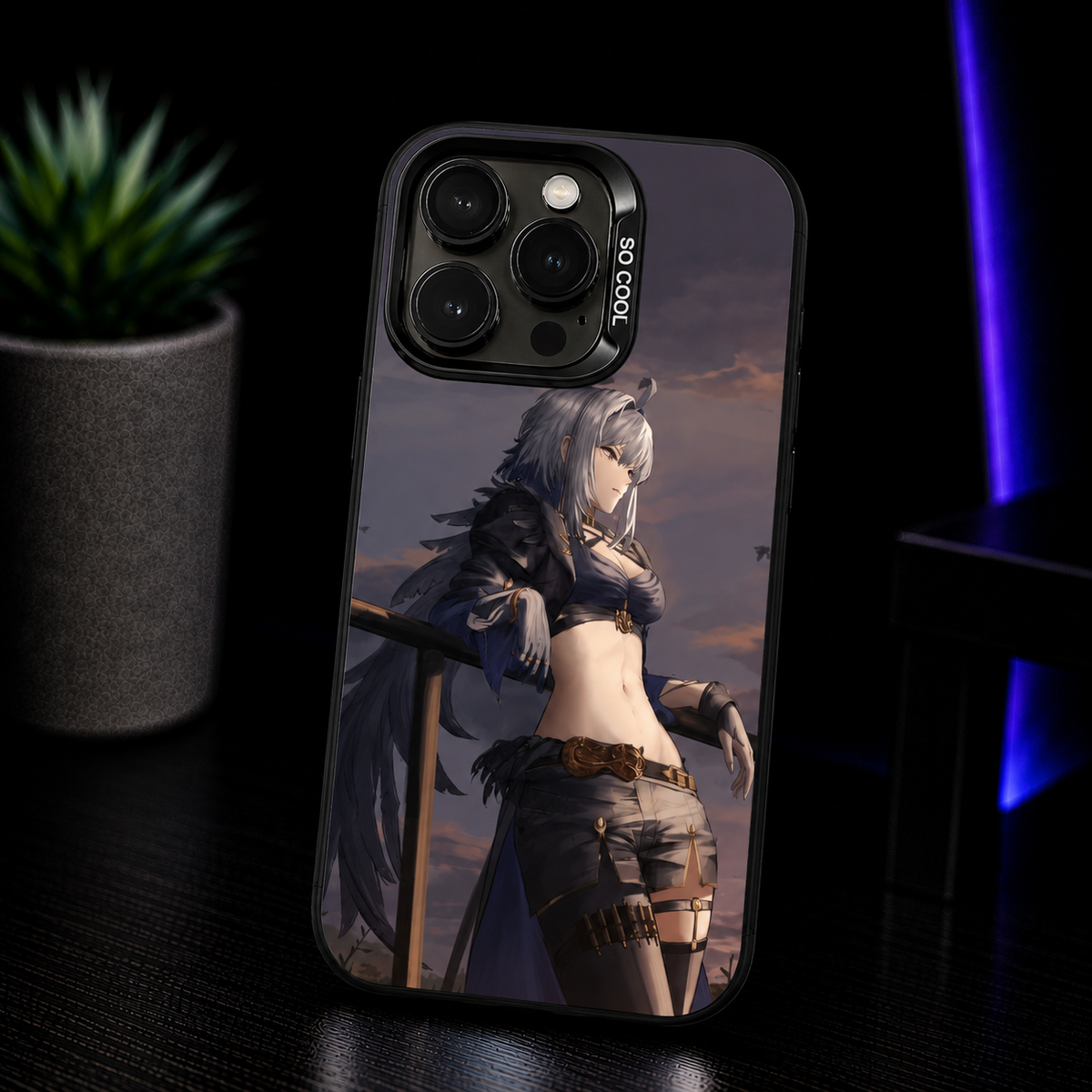 Wuthering Waves Galbrena iPhone Case – Anime Protective Phone Cover
