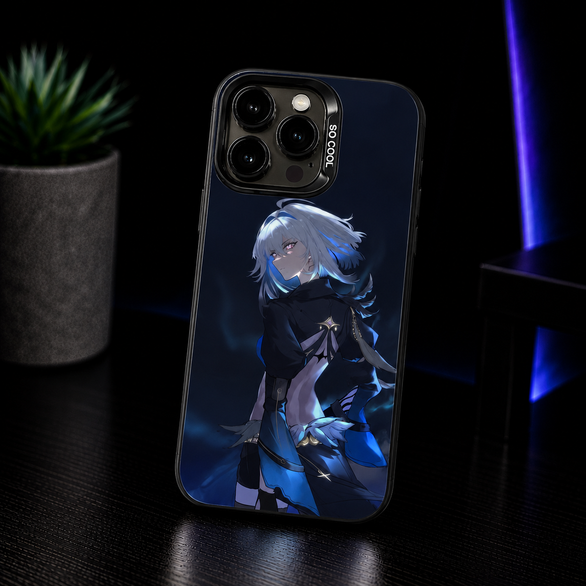Wuthering Waves Galbrena iPhone Case – Anime Protective Phone Cover