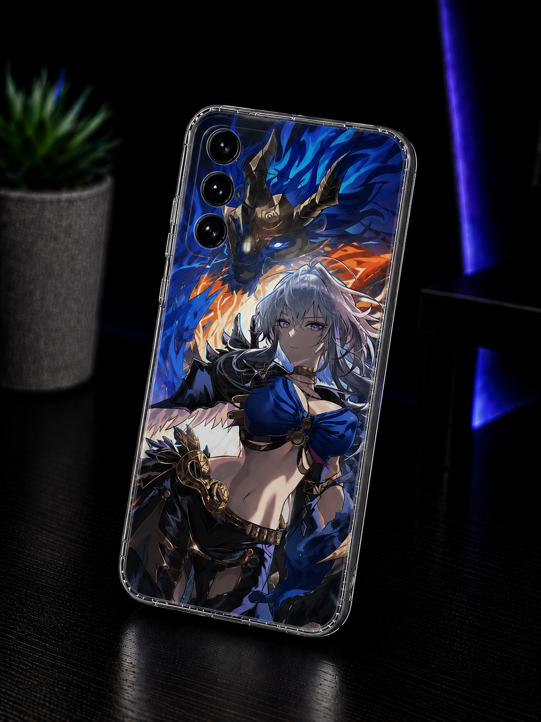 Wuthering Waves Galbrena Samsung Phone Case – Anime Shockproof Cover