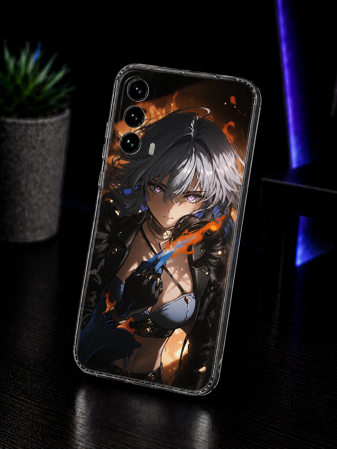 Wuthering Waves Galbrena Samsung Phone Case – Anime Shockproof Cover