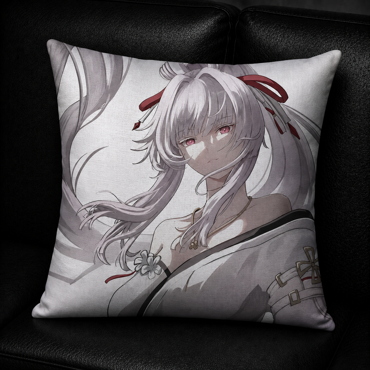 Wuthering Waves Hiyuki Pillow Cover – Anime Decorative Cushion Case