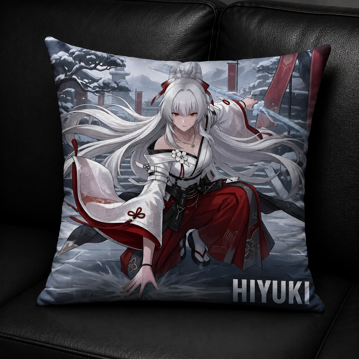 Wuthering Waves Hiyuki Pillow Cover – Anime Decorative Cushion Case